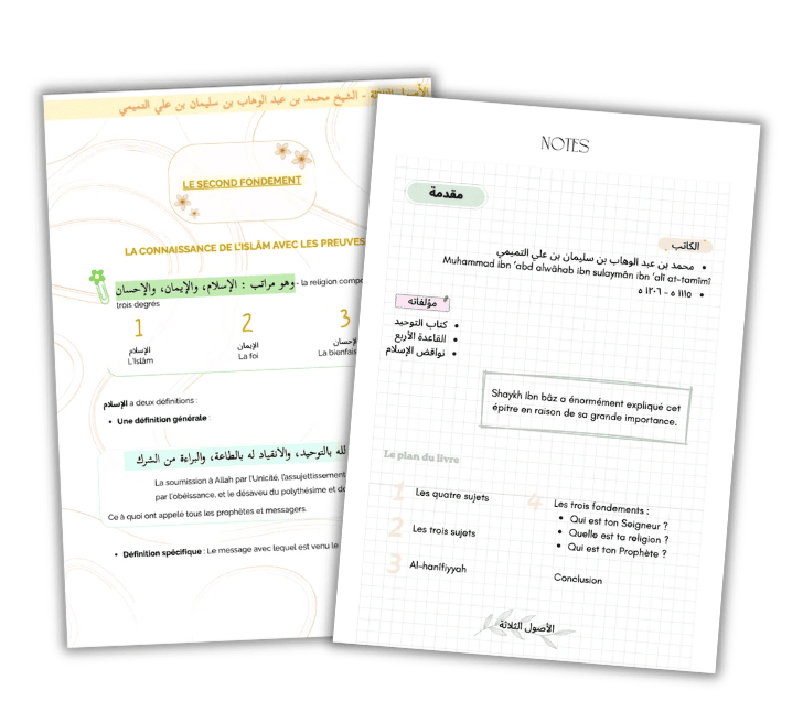devoirs élèves aqidah